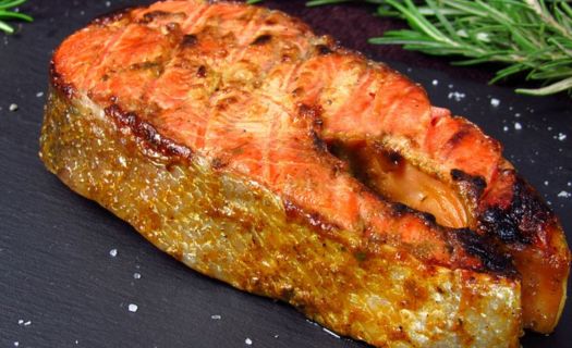 grilled salmon 