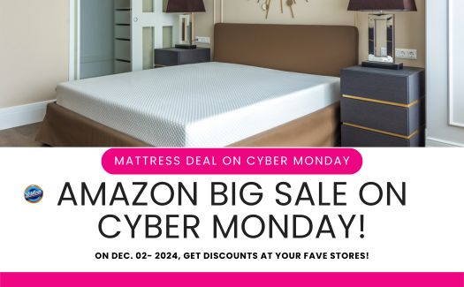 amazon big sale on mattress deal cyber monday